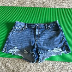 Women’s Ripped Cutoff Jean Shorts